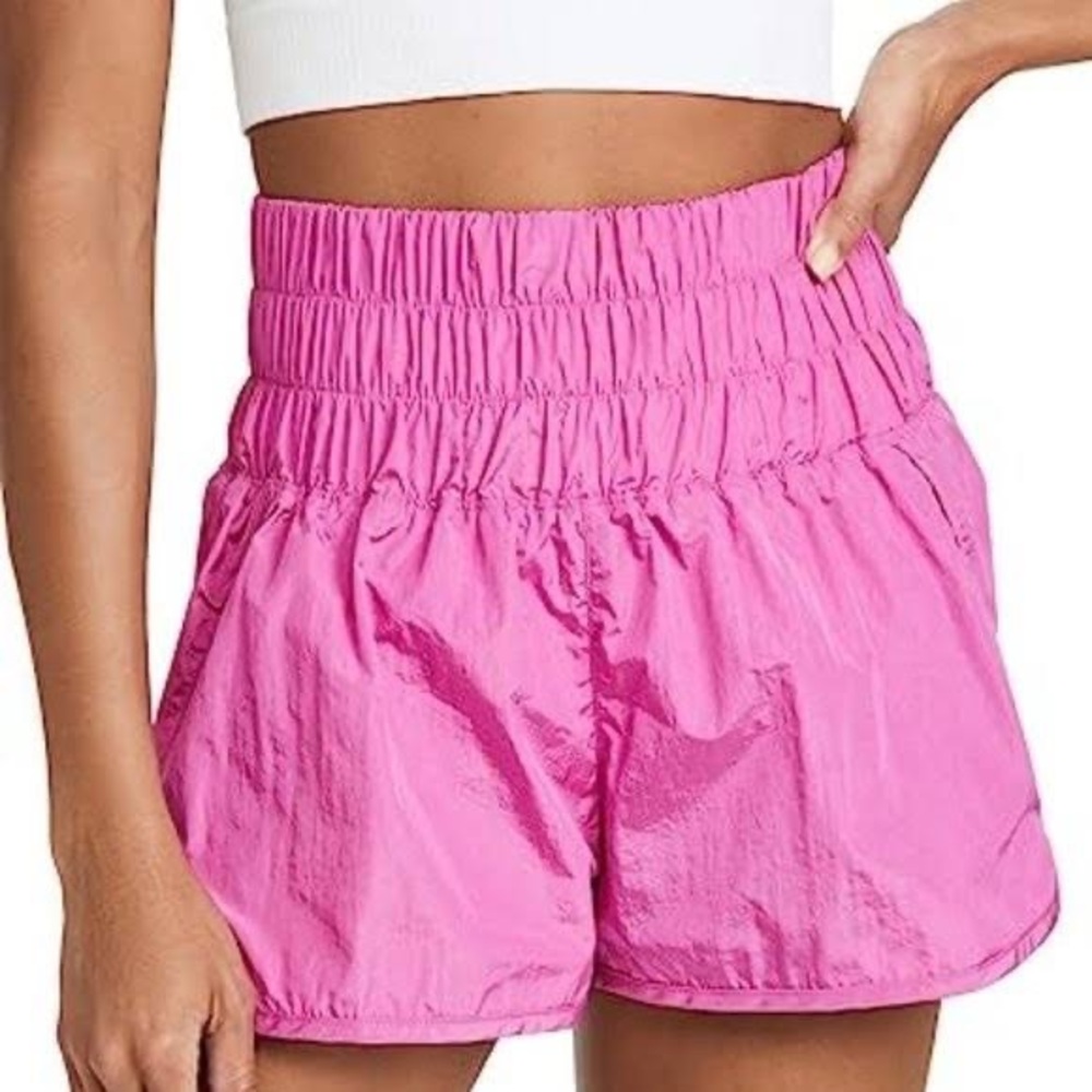 Free People FP Movement The Way Home High Rise Pull-On Shorts